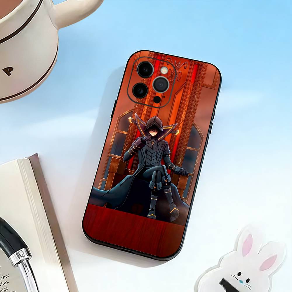 E- Eminence in Shadow Anime Phone Case Silicone Soft For IPhone 17 16 15 14 13 12 11 X XR Plus Pro Max Plus
