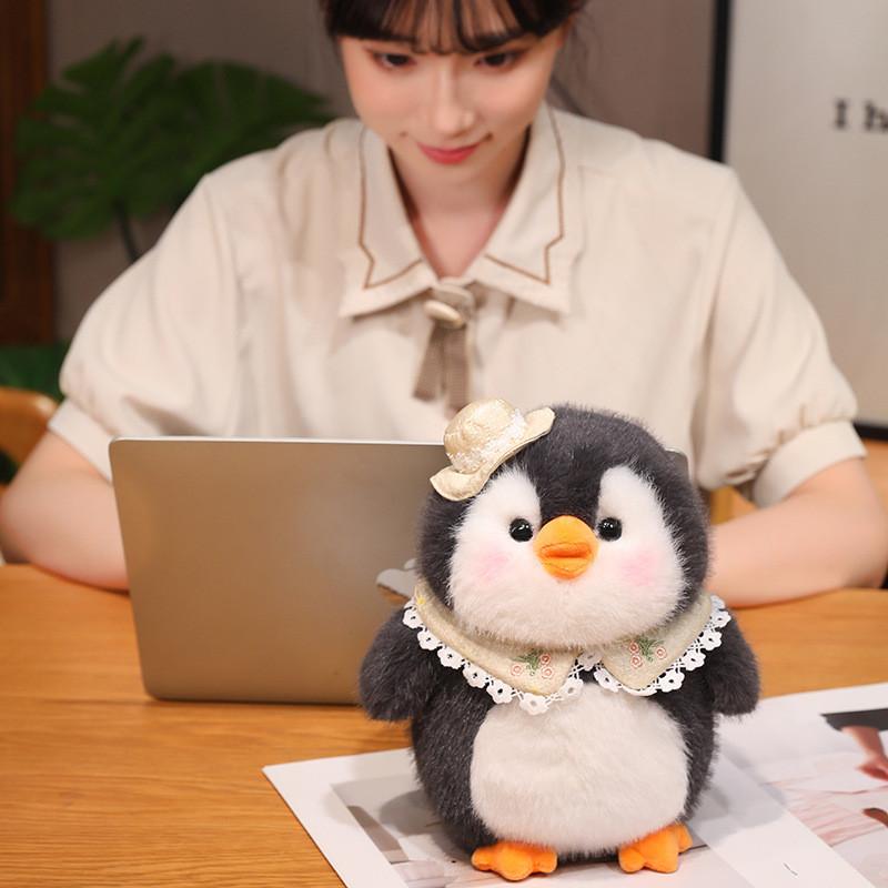 Penguin Toy Plush Cute Cartoon Girl Child Time Accompany Birthday Gift Holiday