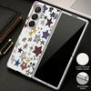 Чехол с принтом «Цветные звезды» для Samsung Galaxy Z Fold 8 Ultra 7 6 5 Z Fold8 Fold7 Fold6 Роскошный Гибридный 3-в-1 Покрытие Кожаная Накладка Чехол для Телефона