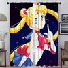 Плотные шторы для гостиной Шторы SailorS Moon Home Interior Шторы 2 шт. Оттенки Хэллоуин Украшение Раздел