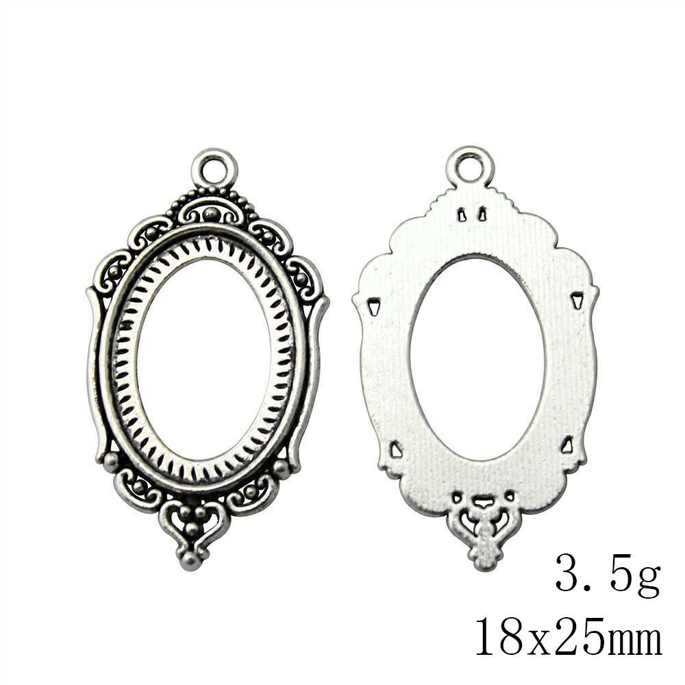 Подарки для женщин Ювелирные изделия и аксессуары Овальный стеклянный кабошон Подставка Поднос для установки Безель Аксессуары Детали DIY Аксессуары