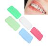 5 шт. фруктовый вкус ортодонтический защитный воск для защиты полости рта и зубов воск для брекетов