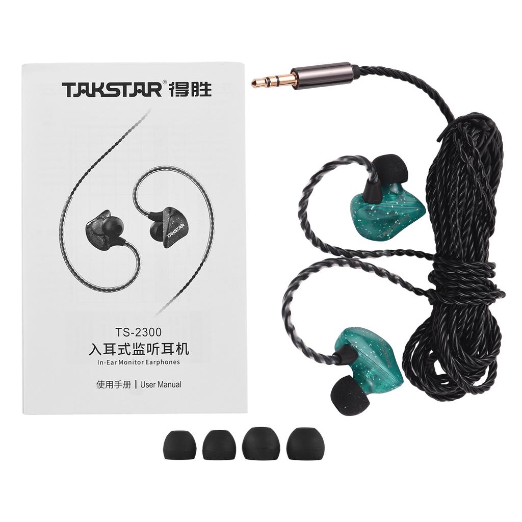 Наушники-вкладыши для мониторинга, динамические стереонаушники для мобильных телефонов, звуковых карт, планшетов