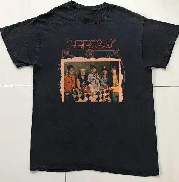Новая группа Leeway Подарок для фанатов Унисекс S-5XL Рубашка Унисекс Футболка
