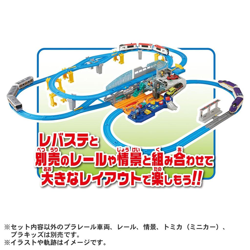 Takara Tomy Plarail Lever Action Big Station Train Toy Ages & Sound! 3+