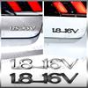 3D Chrome Metal 1.8-16V Emblem Rear Trunk Tailgate Badge Sticker Decor For Opel ZAFIRA ASTRA-1.6 Optima Corsa Vectra Insignia