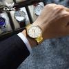 Бренд Часы Водонепроницаемые Кварцевые часы Цифровая шкала Простые Деловые Мужские часы Мужские часы