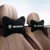 SKIF6 Valve Stems & Caps For Skoda KODIAQ SUPERB Car Neck Pillow Lint Head Support Protector Headrest Back Cushion