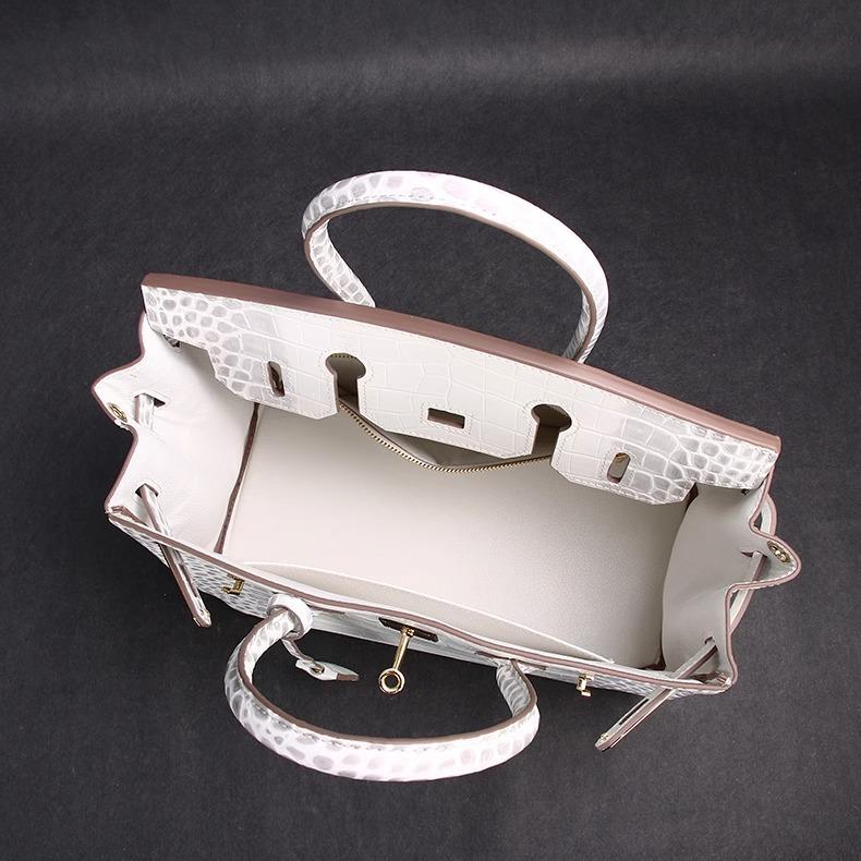 Genuine Leather Yellow Cowhide Chain Metal Bag Fashion Large Capacity Timeless Versatile Womens Single Shoulder Handbag Tote Bag Easy To Match