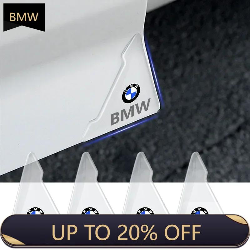 Для BMW 2 шт. Прозрачная наклейка-защита угла двери автомобиля от царапин Для BMW 320i 325i 320Li 325Li 330Li X7 X3 X4 X5 X