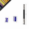 72PCS high pigment content 72 colored pencils with roll up pouch artist drawing kit  sketching