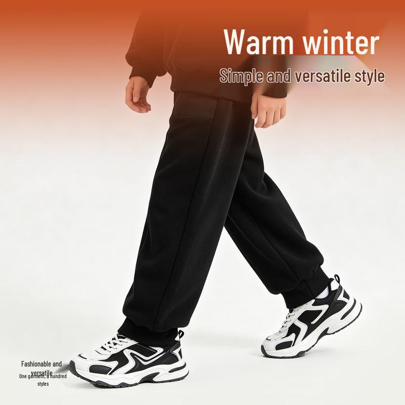 Baleno Children's Winter Fleece-Lined Warm Casual Pants