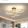 Modern Minimalist Led Chandelier Light Luxury Art Gold Circle Livingroom Restaurant Bedroom Kitchen Home Decor Hanging Lights
