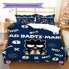 Sanrio Cute Pattern Bedding,Quilt Set Quilt Cover Pillowcase Home Birthday Gift(1 * duvet cover + 2 * pillowcase, without core)