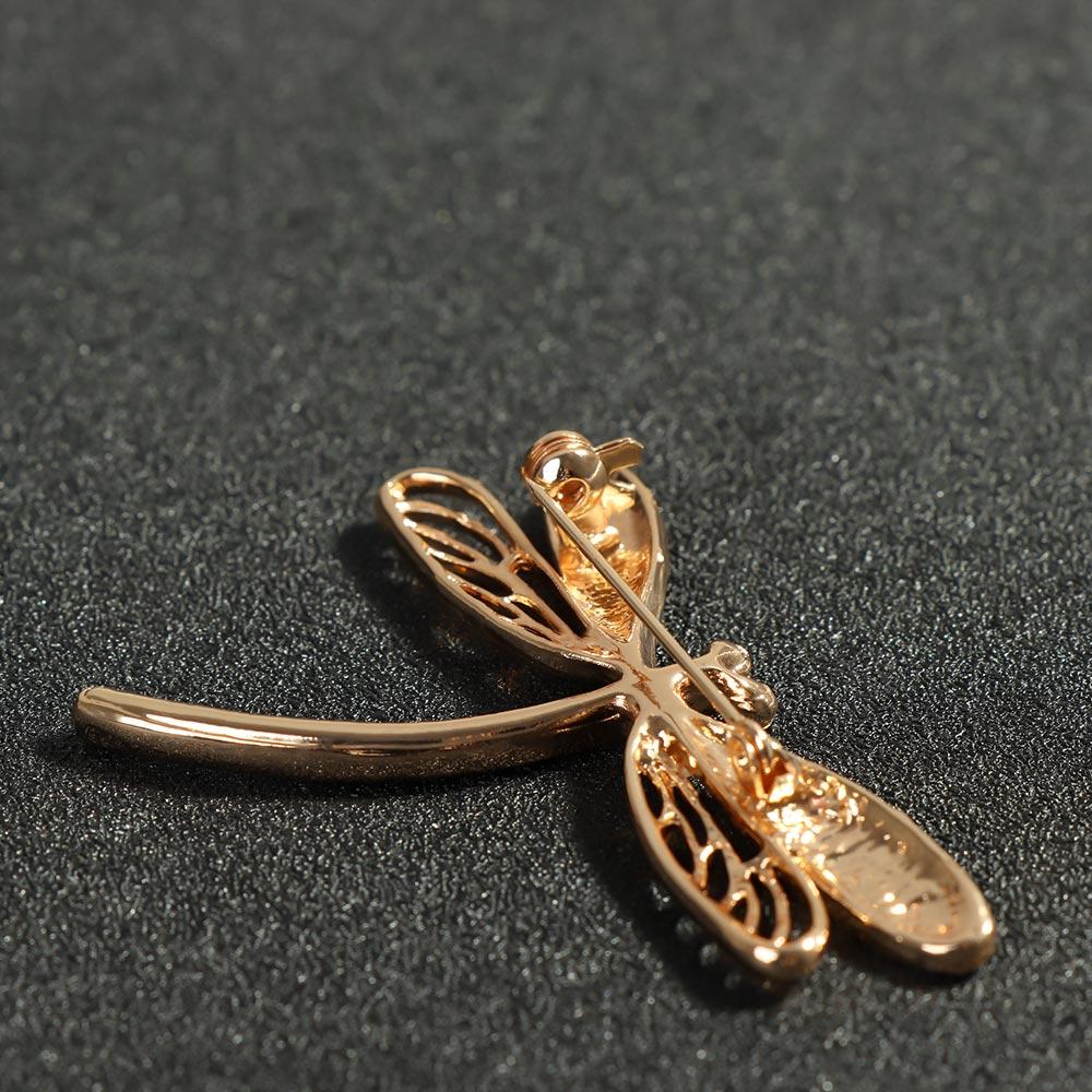 Милые женские стрекозы насекомые модные украшения лацкан шарф булавка брошь подарок