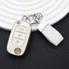 Для Renault Clio Scenic Megane III Vivaro Movano Traffic Master Kangoo 3-кнопочный флип-чехол-брелок из ТПУ