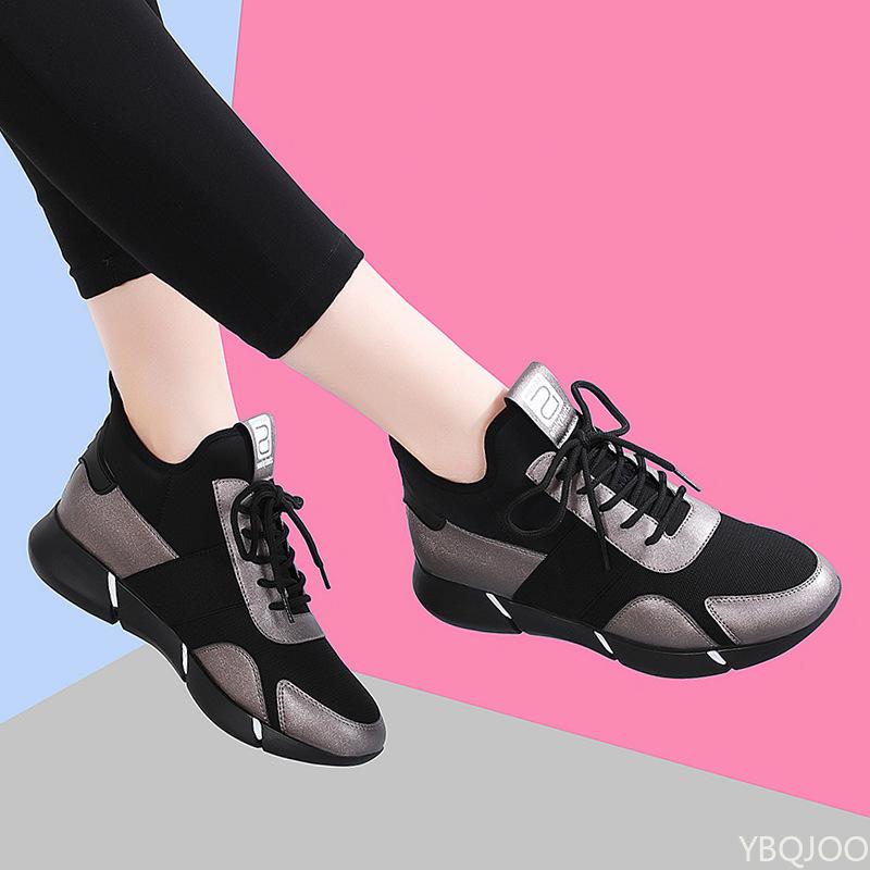 Модная весенняя новая повседневная обувь на плоской подошве, удобная, простая, дышащая женская спортивная обувь
