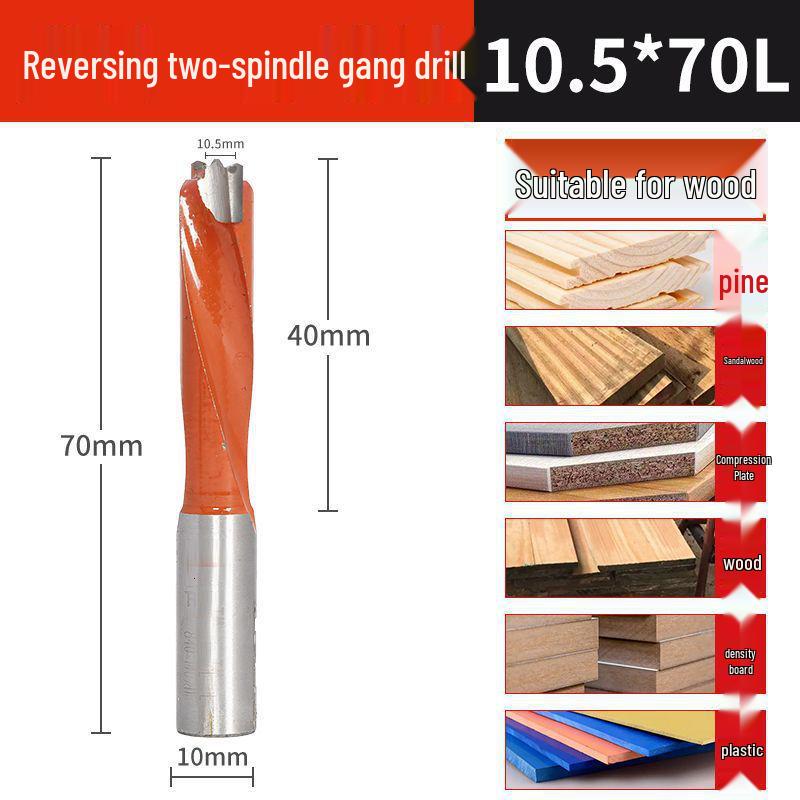 12 мм Фрезерная фреза для сверления боковых отверстий по дереву, пробойник для отверстий