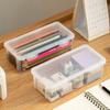 Large Capacity Office Stationary Supplies Storage Box Mark Pen Box Stationery Case Pencil Case