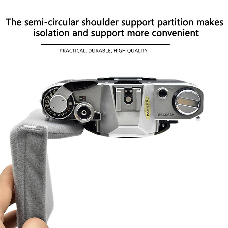 1 шт. Рюкзак для фото, рюкзак, отделения для камер, разделители, мягкие перегородки, портативный, для замены сумки для камеры