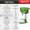 Industrial Grade Benchtop Drill Press: High-Power Household Precision Drill, Mill, Tap, and Punch Machine