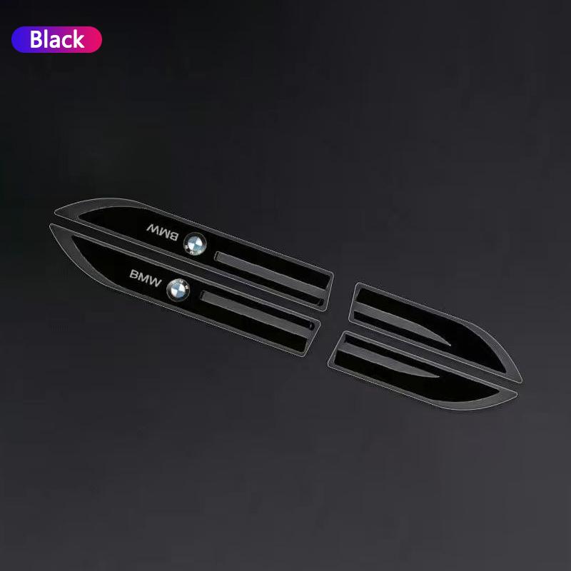 Car Side Sticker Auto Decorative Bumper Leaf Plate Door Decal For BMW 1 3 5 7 series X1 X2 X3 X5 X6 G30 G20 G11 G12 F40 E30 E39