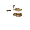 Tanirika Brass Incense Burner - Empowering Artisans, Eco-Friendly Candle Heating