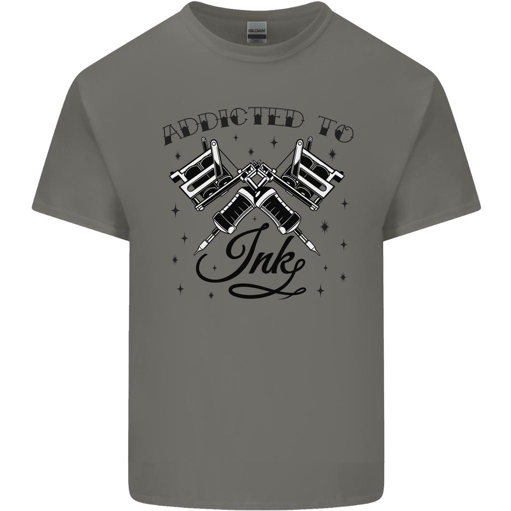 Addicted to Ink Tattoo Artist Tats Unisexs Light Cotton TShirt
