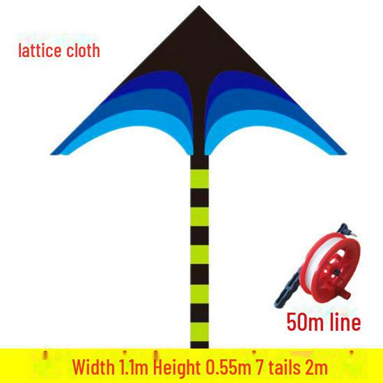 Воздушный змей Prairie для детей 1,1 м/1,6 м в клетку — легко управлять с помощью печати высокого разрешения