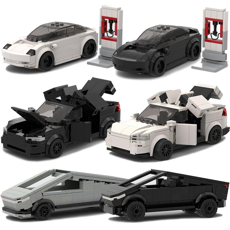 MOC Техническая Скоростная Модель Гоночный Автомобиль модель Строительные Блоки Городской Транспорт Кирпичики Гонки Супер Гонка ралли спорт Рождественский подарок Игрушки