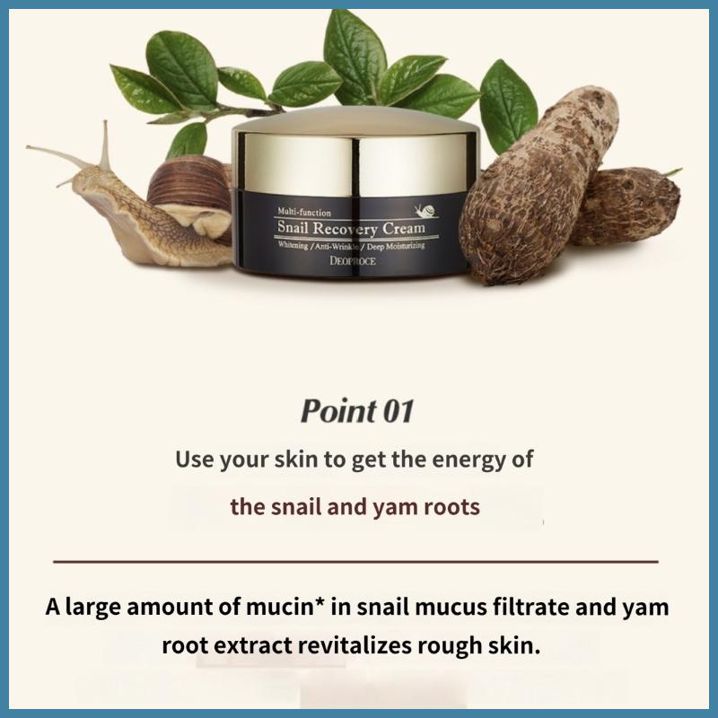 Deoproce Крем для восстановления улиток 100г