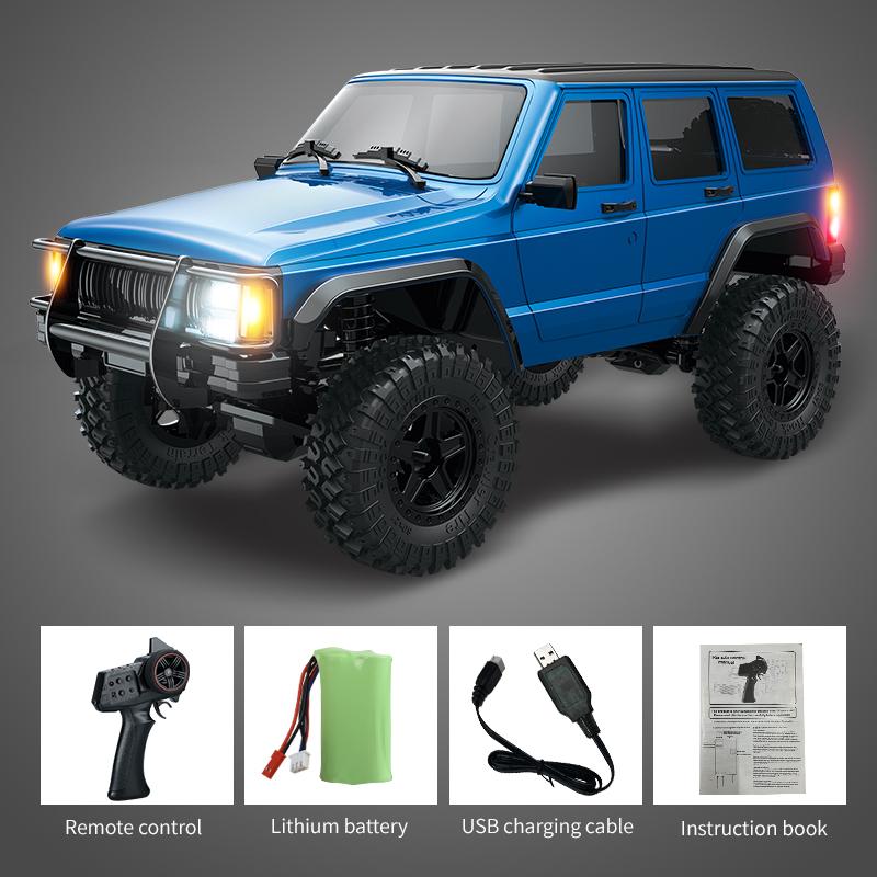 C8809 1/18 RC Car 2.4G Remote Control Crawler 4WD Electric Climbing Off-Road Model Car Toys for Children