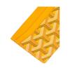Goyard Кардхолдер Saint-Sulpice с геометрическим узором, напечатанный на холсте и телячьей коже, с цветовыми блоками, унисекс, цвет-1, цвет-2, цвет-3. STSULPPMLTY