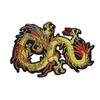 Chinese Dragon Golden Jeans Decoration On Clothes Clothing Accessory Patch Applique DIY
