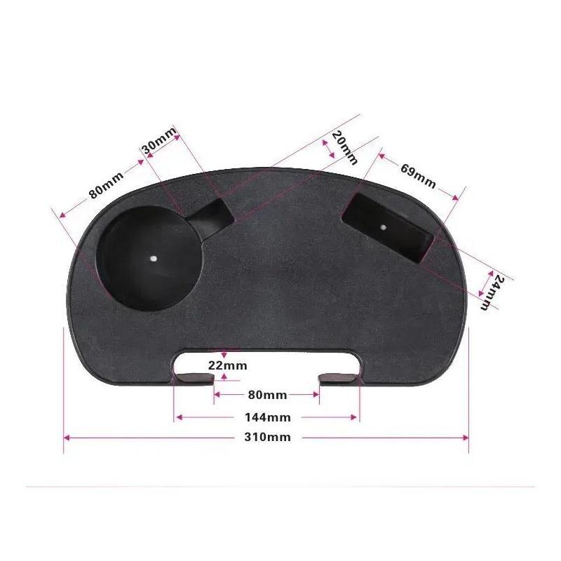 Складное кресло-реклайнер с клипсой, боковой столик, подставка для стакана/напитка, поднос с клипсой для отдыха на открытом воздухе, рыбалки, кемпинга, пляжа, оборудование для кемпинга