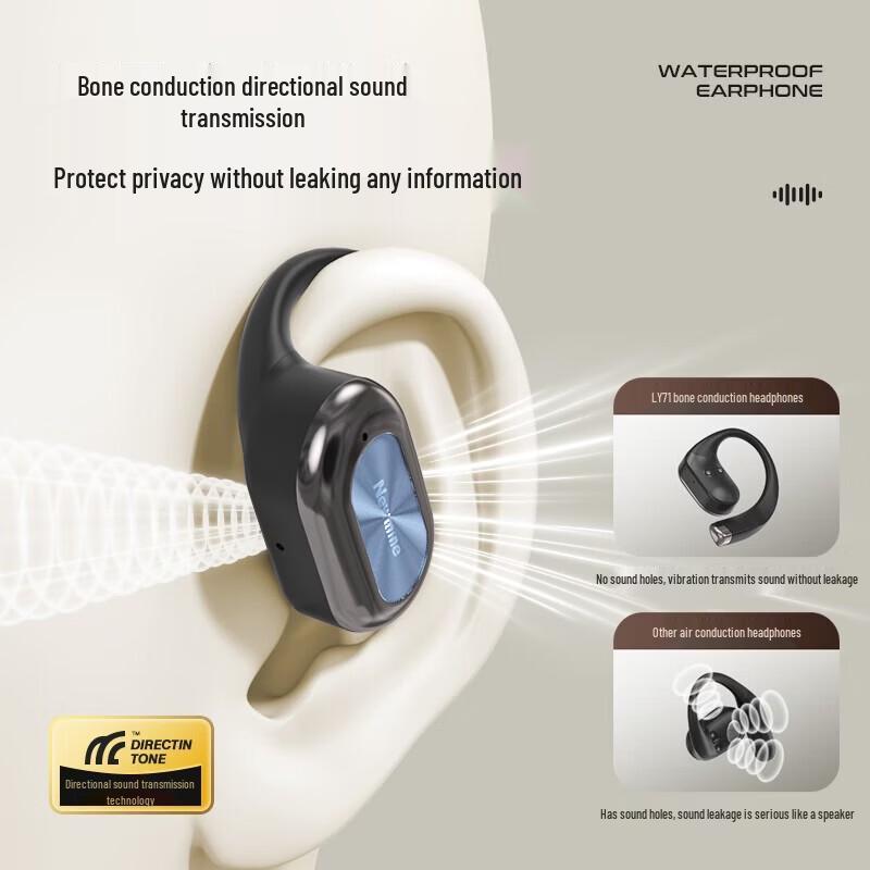 Спортивные Bluetooth-наушники Newmine LY71 с открытым ухом и костной проводимостью