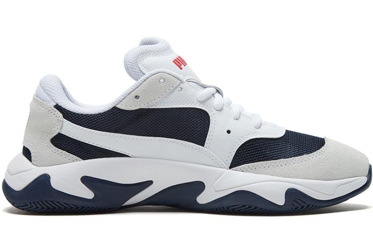 Мужские кроссовки PUMA Storm Adrenaline Low Белые Повседневные кроссовки Обувь 'Черно-белый'