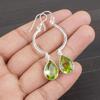 Peridot Earrings Gemstone Jewelry, 925 Solid Sterling Silver Earrings, Handmade Jewelry Birthstone Earrings, Gift For Him