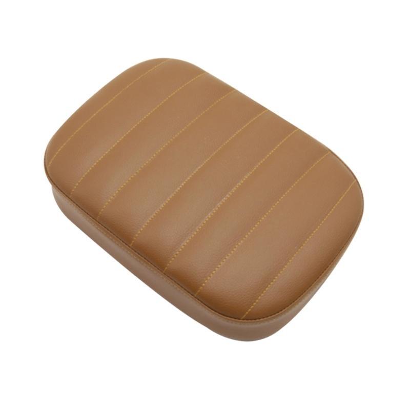 31BC Rear Pillion Passenger Seats,Motorcycle PU Leather Suction Cup Rear Pillion Passenger Pad Seats for XL883 XL1200 X48 72