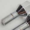 4PCS Alloy Wheel Bolts Nuts Lugs M12 X 1.5, 17mm Hex, Cone Taper Seat For Dacia Fiat Lotus Maserati Nissan Renault Mini Suzuki