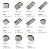2Pcs Stainless Steel Korean Sauce Dish Irregular Shape Industrial Style Condiment Dish Vintage Separated Seasoning Tray BBQ