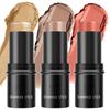 Хайлайтер Shimmer Stick для макияжа с блестками для контуринга, бронзатор, пудра, кремовая текстура, осветитель, палочка для женщин, косметические инструменты