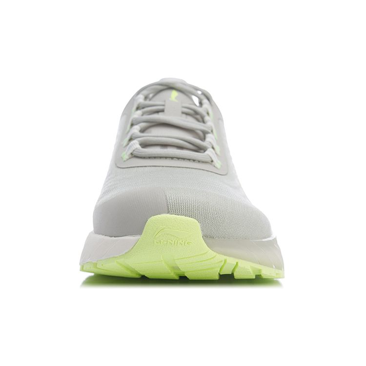 Li-Ning Легкие кроссовки Rebound Shock Absorbation Low-Go унисекс кроссовки Sprout-Yellow Gray ARHR059-2