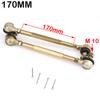 1 Pair 100mm-330mm Steering Tie Rod Assembly M10 Ball Joint End Kit For 50cc-250cc ATV Quad Go Kart UTV Buggy 4 Wheeler Parts