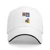 Super Marios Coins Baseball Caps Hip Hop  Sandwich Hat Unisex Style Adjustable Headwear Outdoor