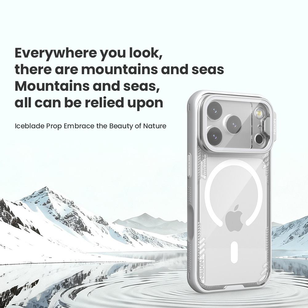 Магнитный чехол NILLKIN для iPhone 18 Pro Max Из растительного материала Защита от отпечатков пальцев CA4026