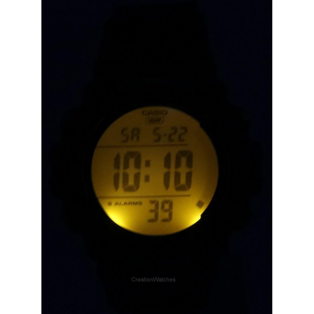 Casio Стандартный цифровой синий полимерный ремешок кварцевые часы AE-1500WH-2A 100M мужские