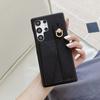 Чехол для Samsung Galaxy S24 Ultra с отделением для карт, ремешком на запястье, подставкой, из ПУ кожи+ПЭТ, чехол для телефона