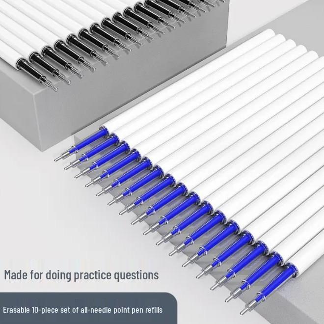 Капибара Стираемая гелевая ручка с губчатым рукавом - Нажимной механизм, Синие чернила