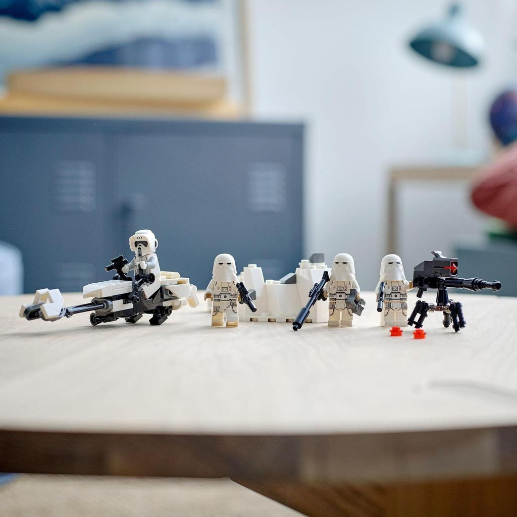 LEGO Star Wars Snowtrooper Battle Pack 75320 Игрушечный блок Подарочный Sentai Hero Мальчики от 6 лет и старше (TM)